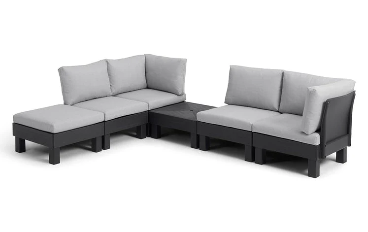 Keter Elements 5 Seater Modular Lounge Set - Image 7