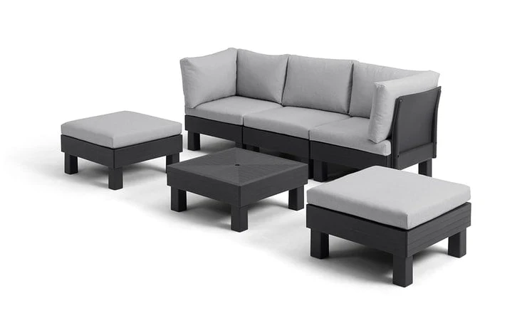 Keter Elements 5 Seater Modular Lounge Set - Image 8