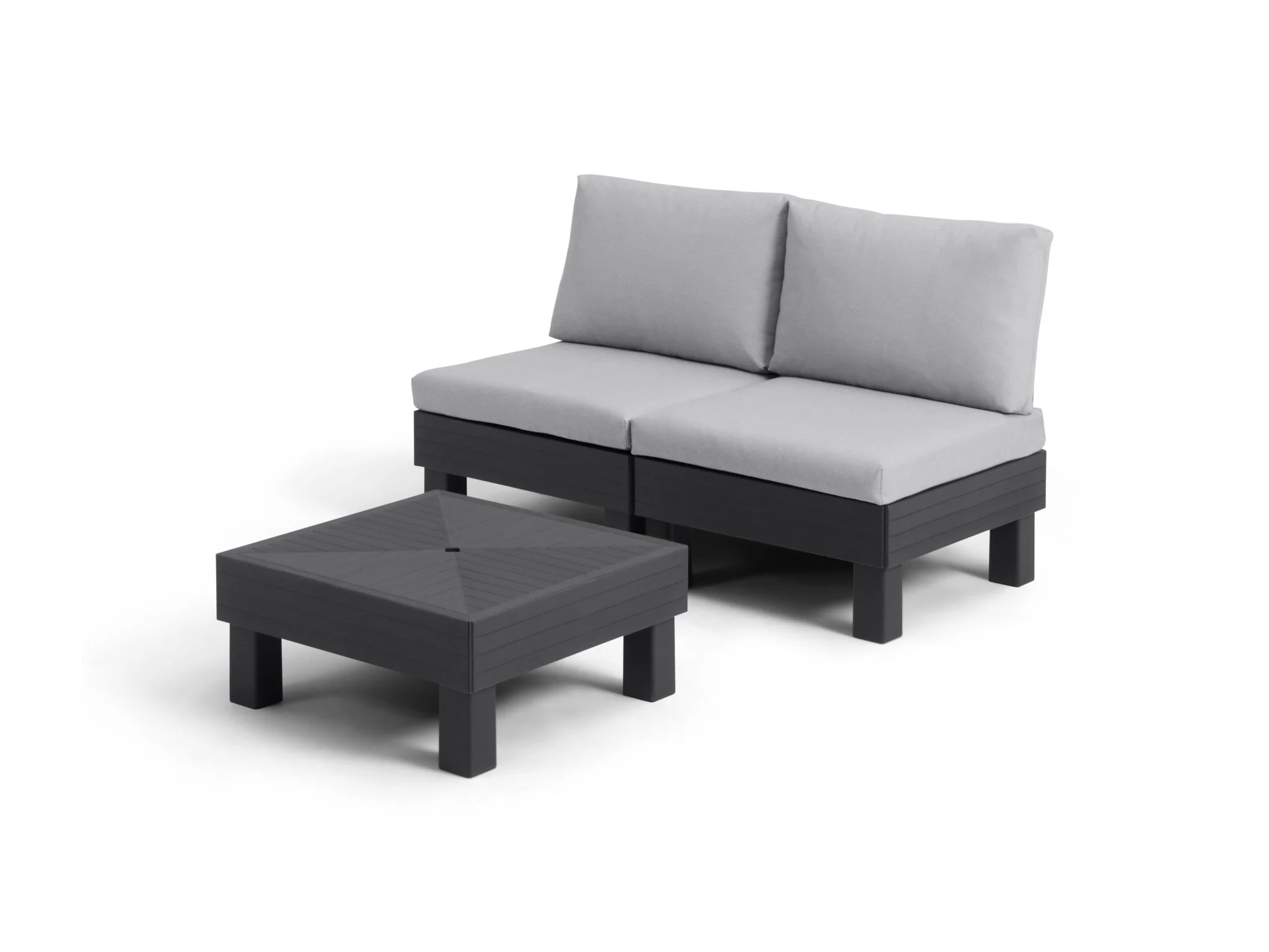 Keter Elements Balcony Set - Graphite - Image 4