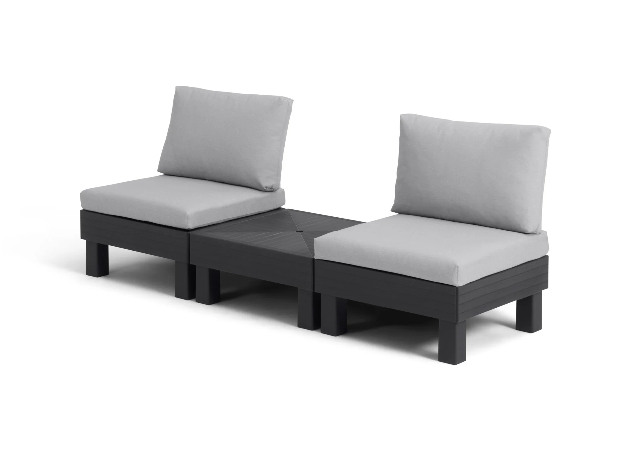 Keter Elements Balcony Set - Graphite - Image 6