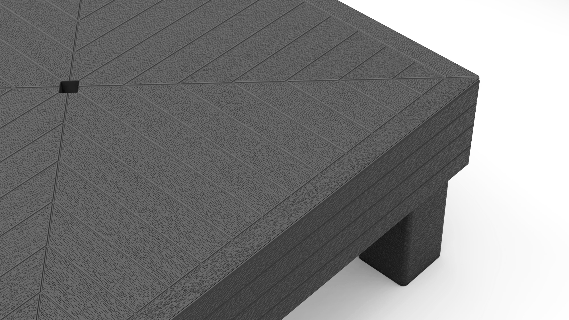 Keter Elements Cofee Table - Black - Image 3