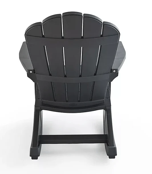 Keter Everest Rocking Adirondack Chair - Graphite- 2 PACK - Image 9