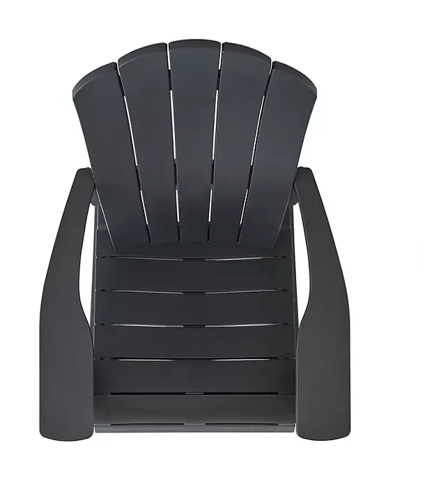 Keter Everest Rocking Adirondack Chair - Graphite - Image 6