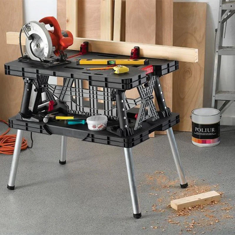 Keter Folding Work Table with Clamps - Image 22