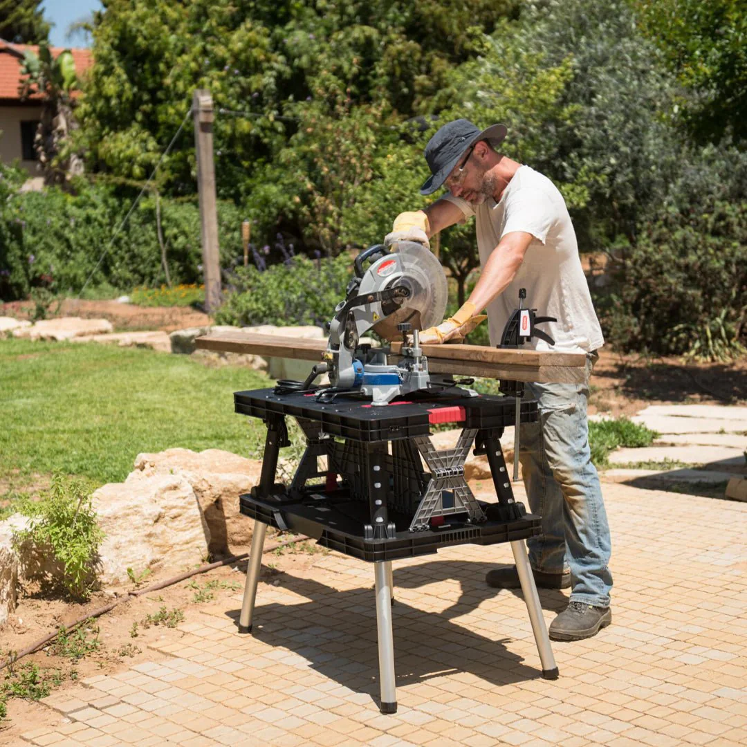 Keter Folding Work Table with Clamps - Image 23