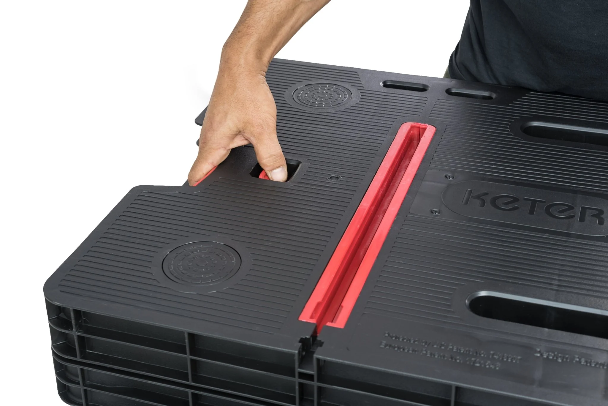 Keter Folding Work Table with Clamps - Image 9