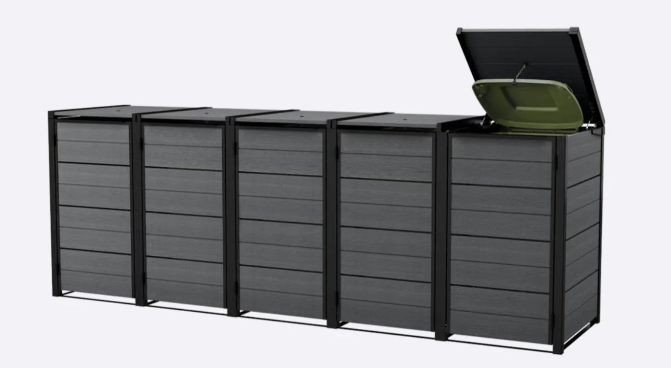 Keter Hideaway Bin Extention (Grey) - Image 14