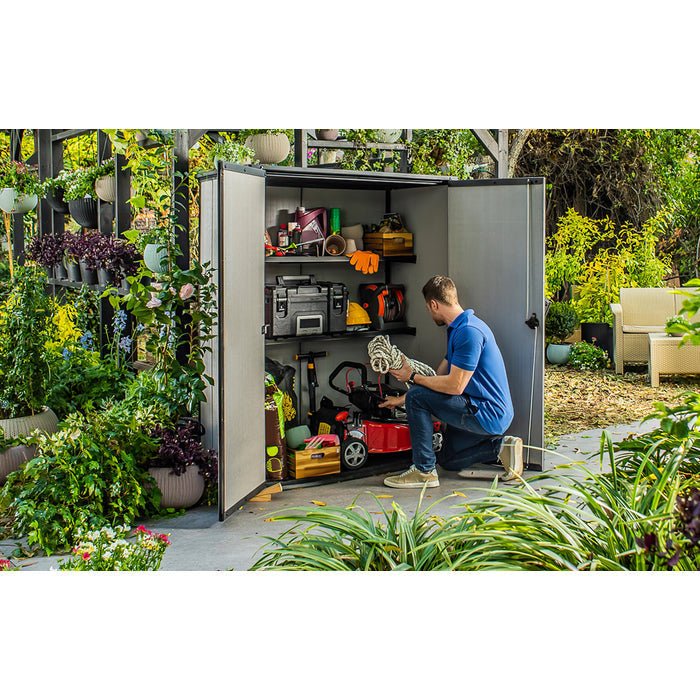 Keter High Store Plus Shed - 2 Pack - Image 22