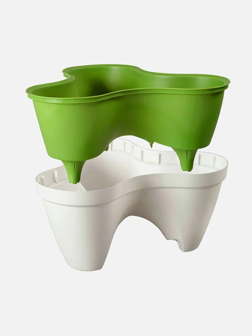 Keter Ivy Planter - White / Green - 5 Pack - Image 4
