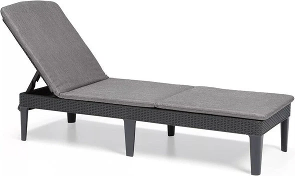 Keter Jaipur Outdoor Sun Lounger with Cushion - Image 20