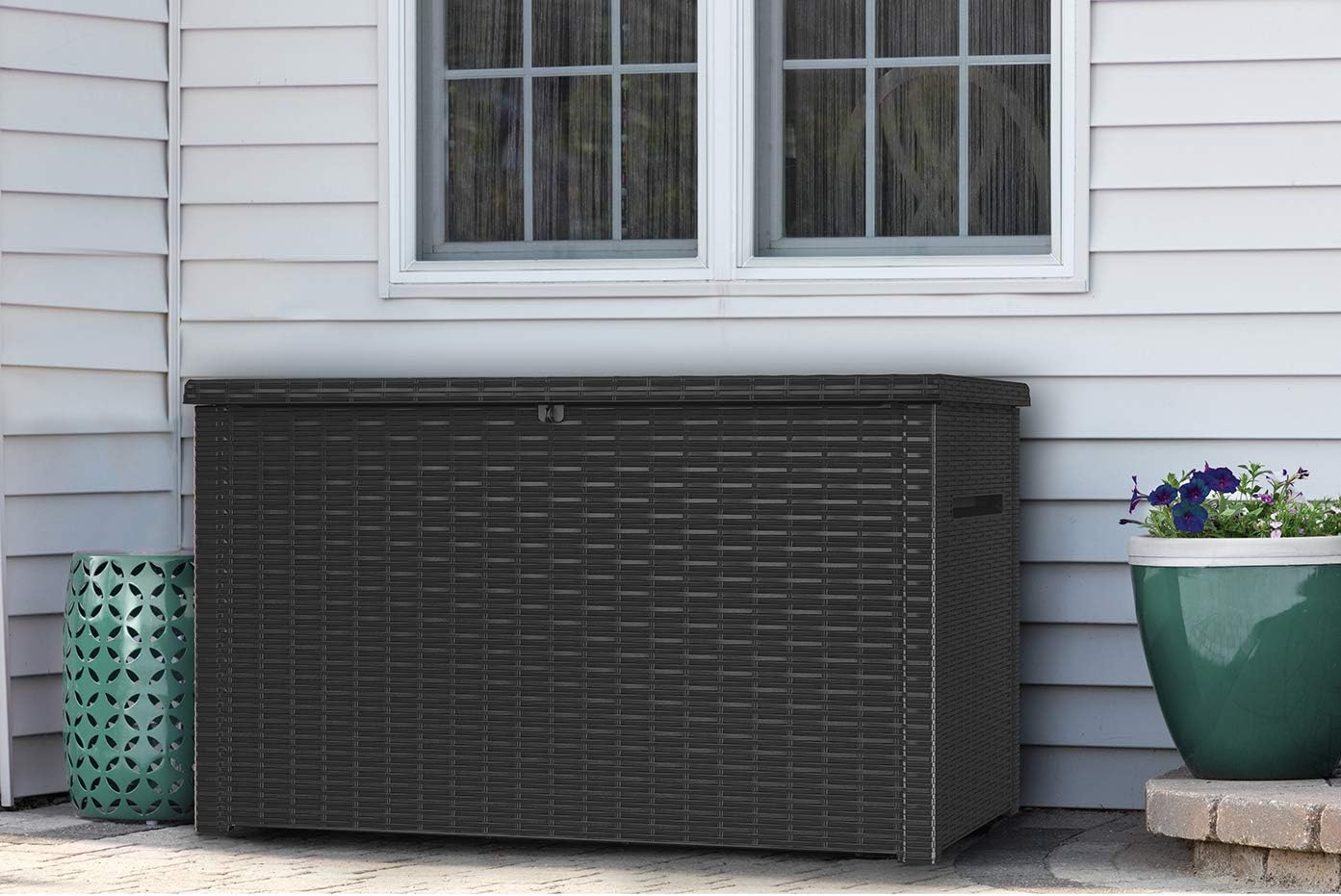 Keter Java 870L Outdoor Storage Box - Anthracite - Image 11