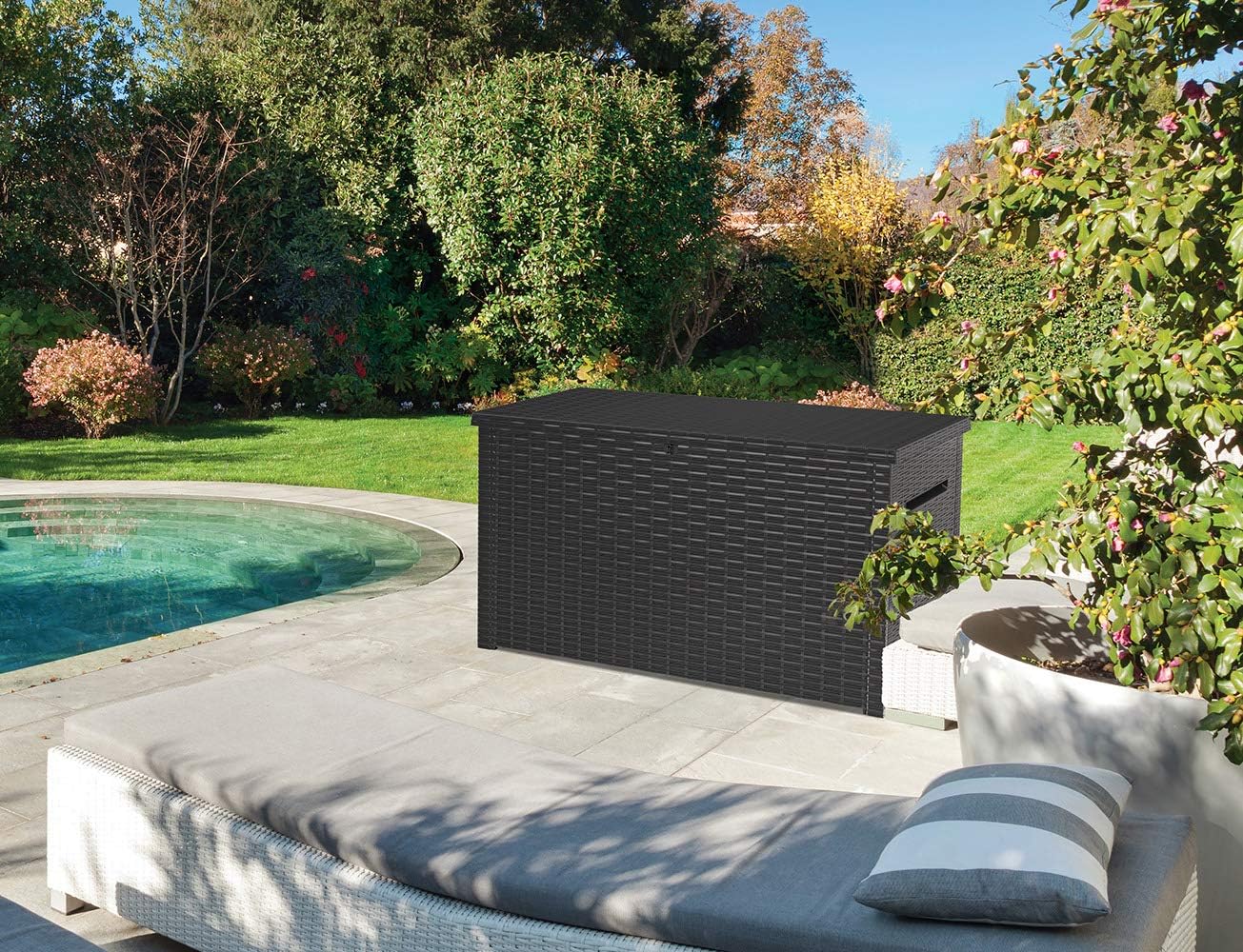 Keter Java 870L Outdoor Storage Box - Anthracite - Image 13