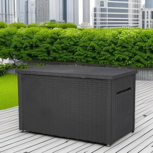 Keter Java 870L Outdoor Storage Box - Anthracite - Image 9