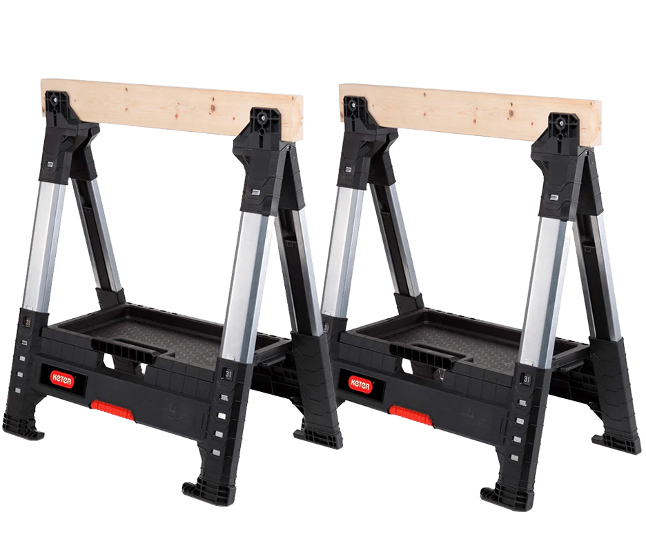 Keter Lumber Jack Sawhorse - 2 Pack