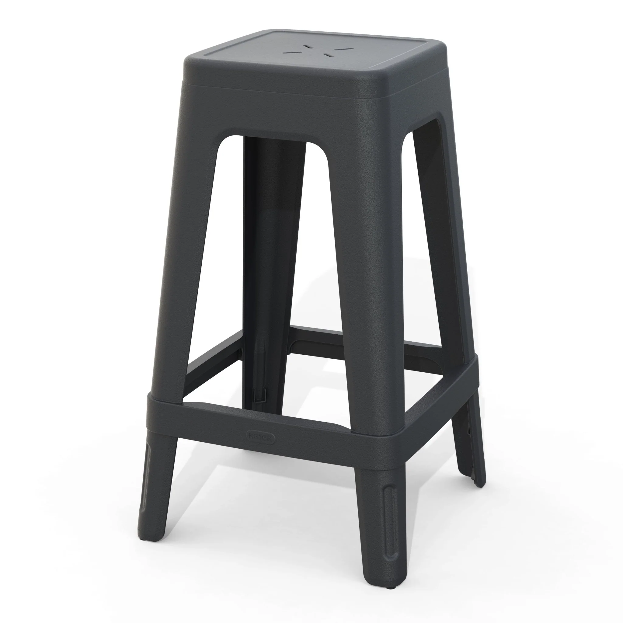 Keter Misha Indoor/Outdoor Bar Stool - Image 3