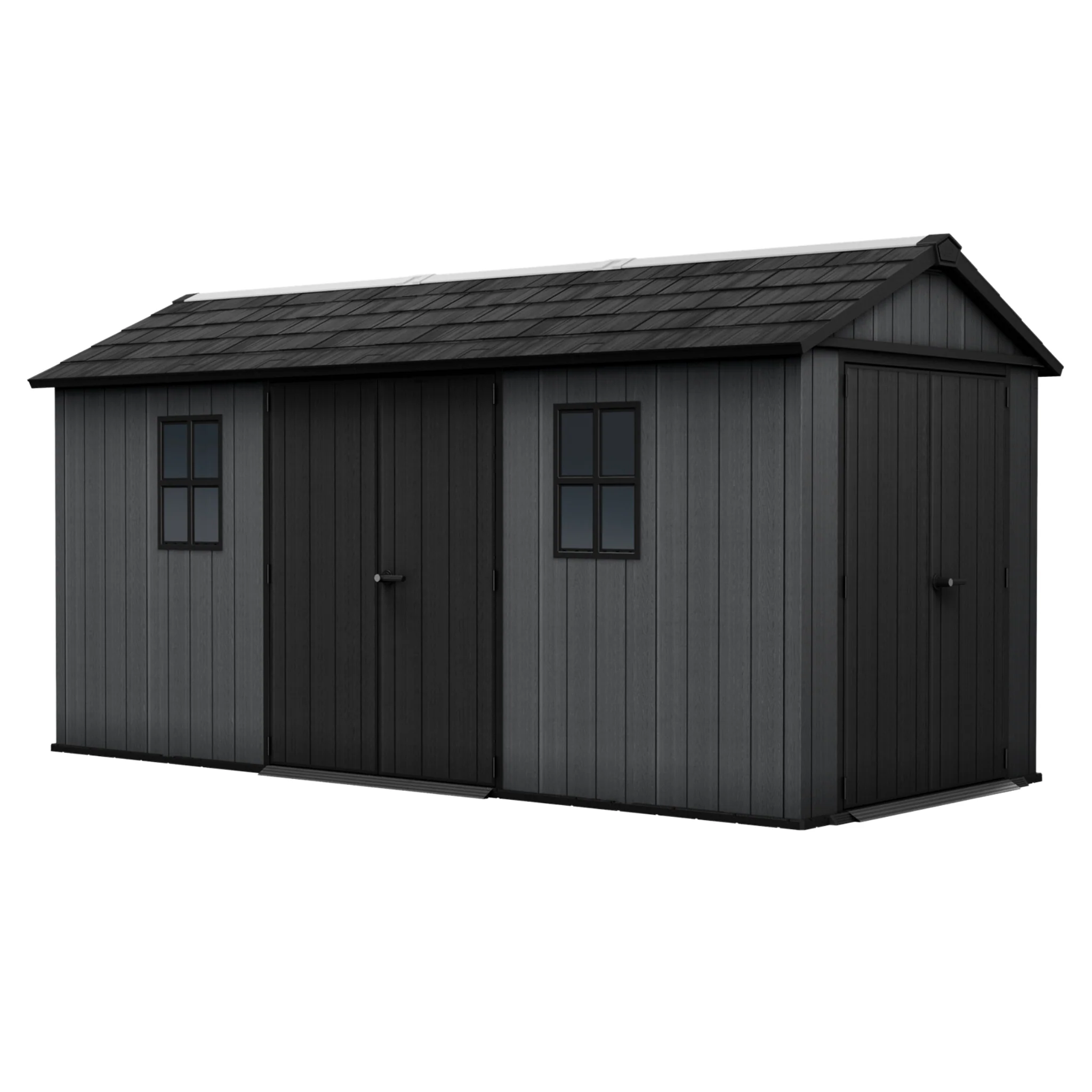 PRE ORDER: JUNE. - Keter Newton Plus Double Door Shed 7.5x15 (2.3 x 4.6m)