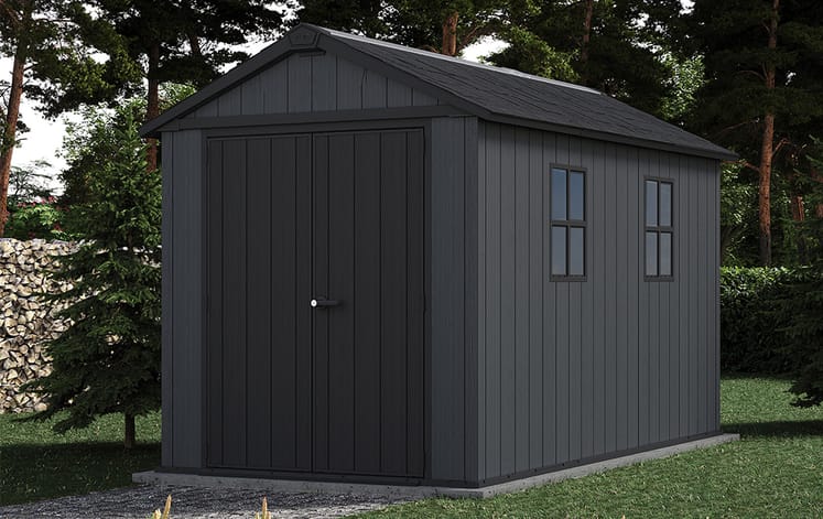 PRE ORDER: JUNE. - Keter Newton Plus Shed 7.5x9 (2.3 x 2.9m) - Image 5