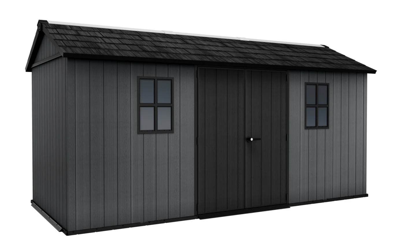 PRE ORDER: JUNE. - Keter Newton Plus Shed 7.5x15 (2.3 x 4.7m) - Image 2