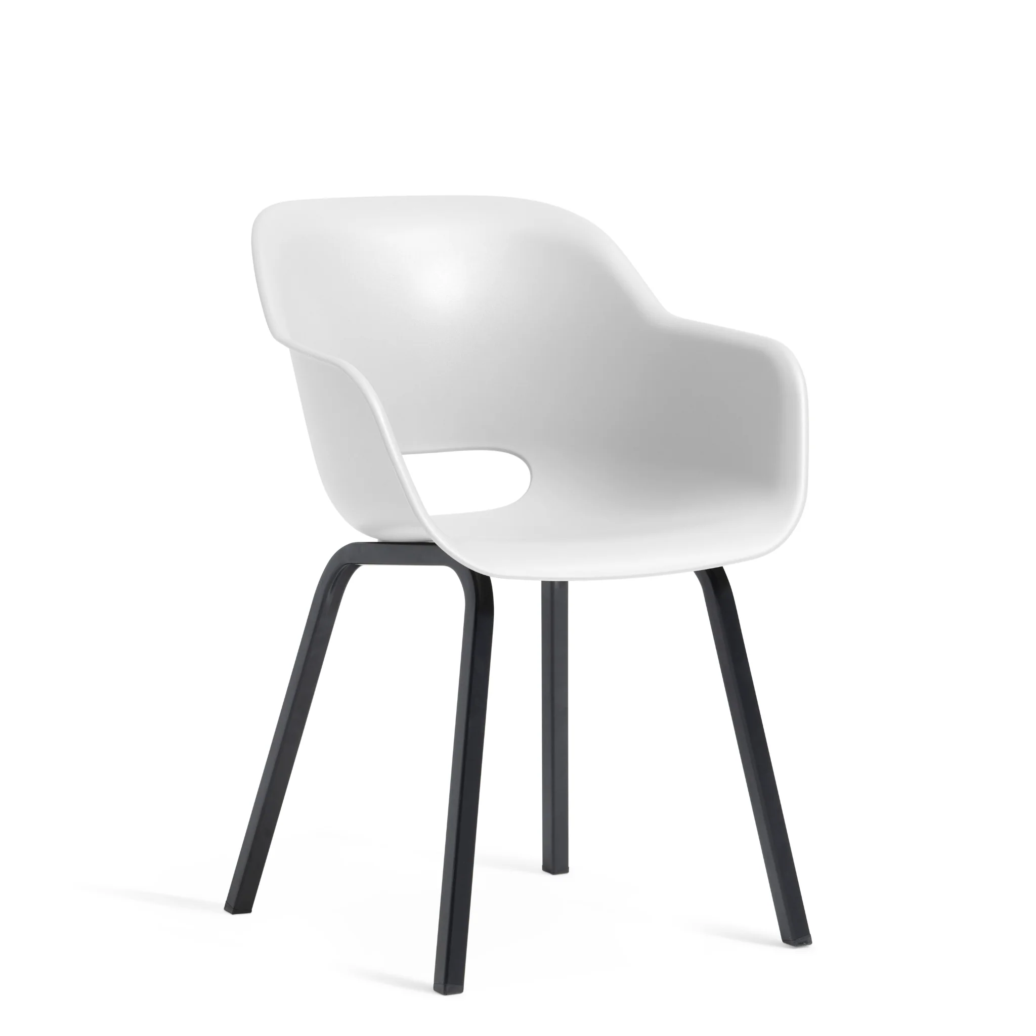 Keter Noa Dining Chair - White- 2 Pack - Image 4