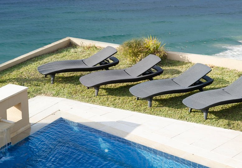 PRE ORDER: JUNE. - Keter Pacific Sun Lounger - Image 8