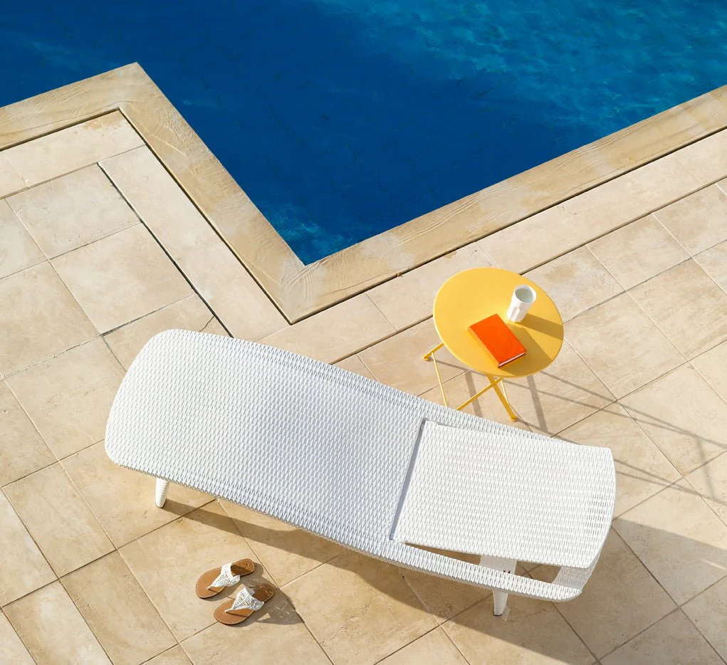 PRE ORDER: JUNE. - Keter Pacific Sun Loungers White - Image 5
