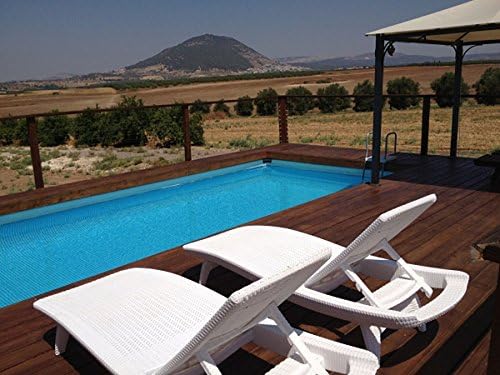 PRE ORDER: JUNE. - Keter Pacific Sun Loungers White - Image 6