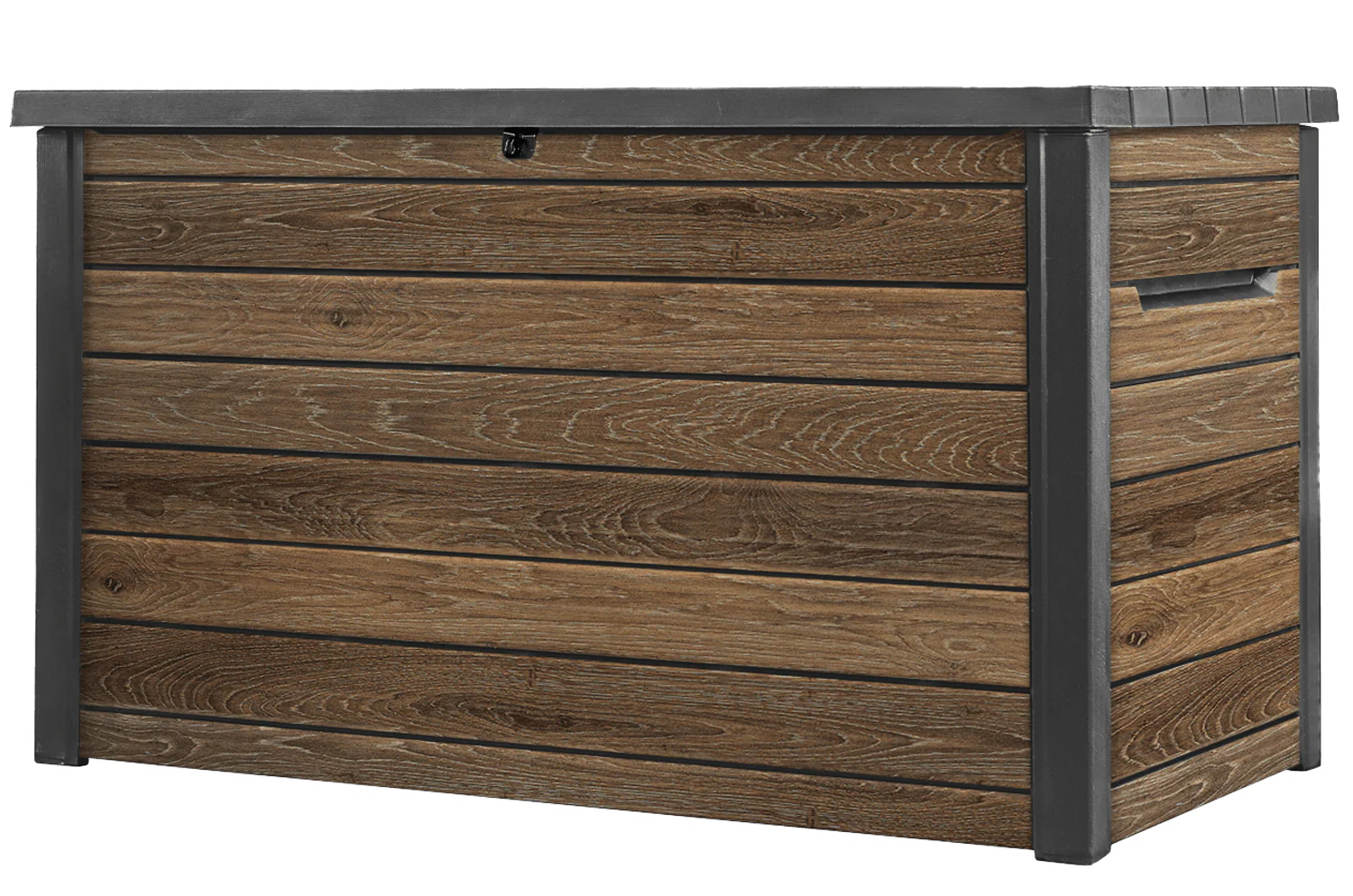 Keter Signature 870L Storage Box - Walnut Look - Image 17