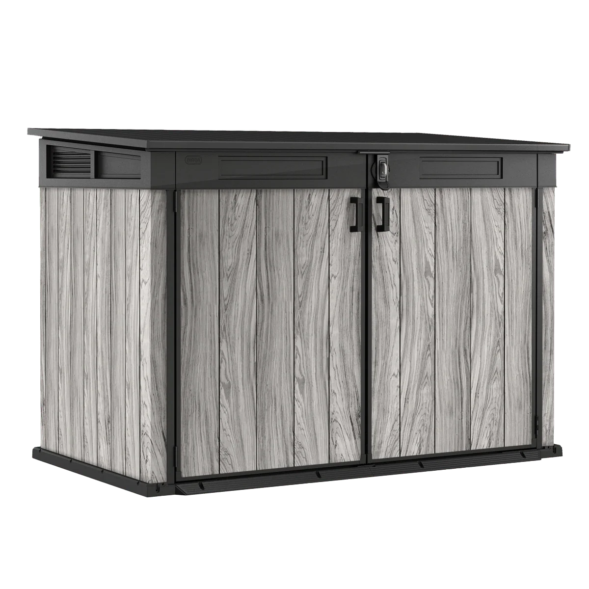 Keter Signature Horizontal Shed - Stormgrey Look
