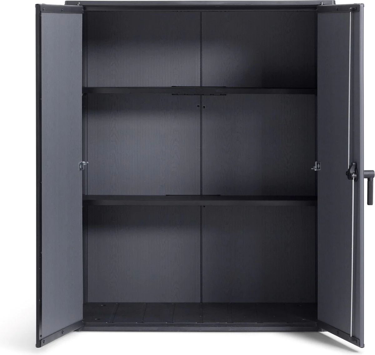 Keter Signature Vertical Shed - Stormgrey Look - Image 5