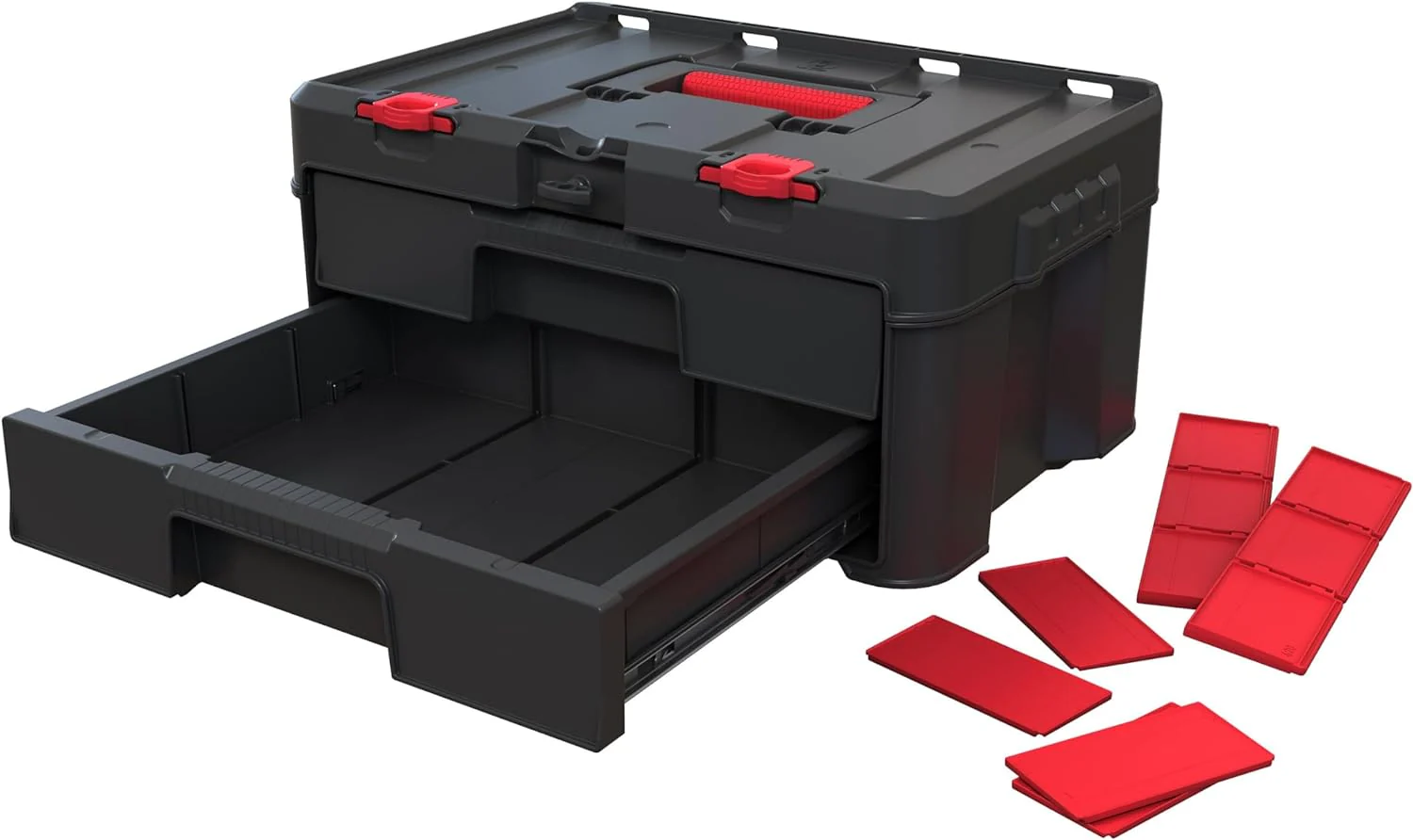 Keter STACK N’ ROLL 2 Drawers - Image 2