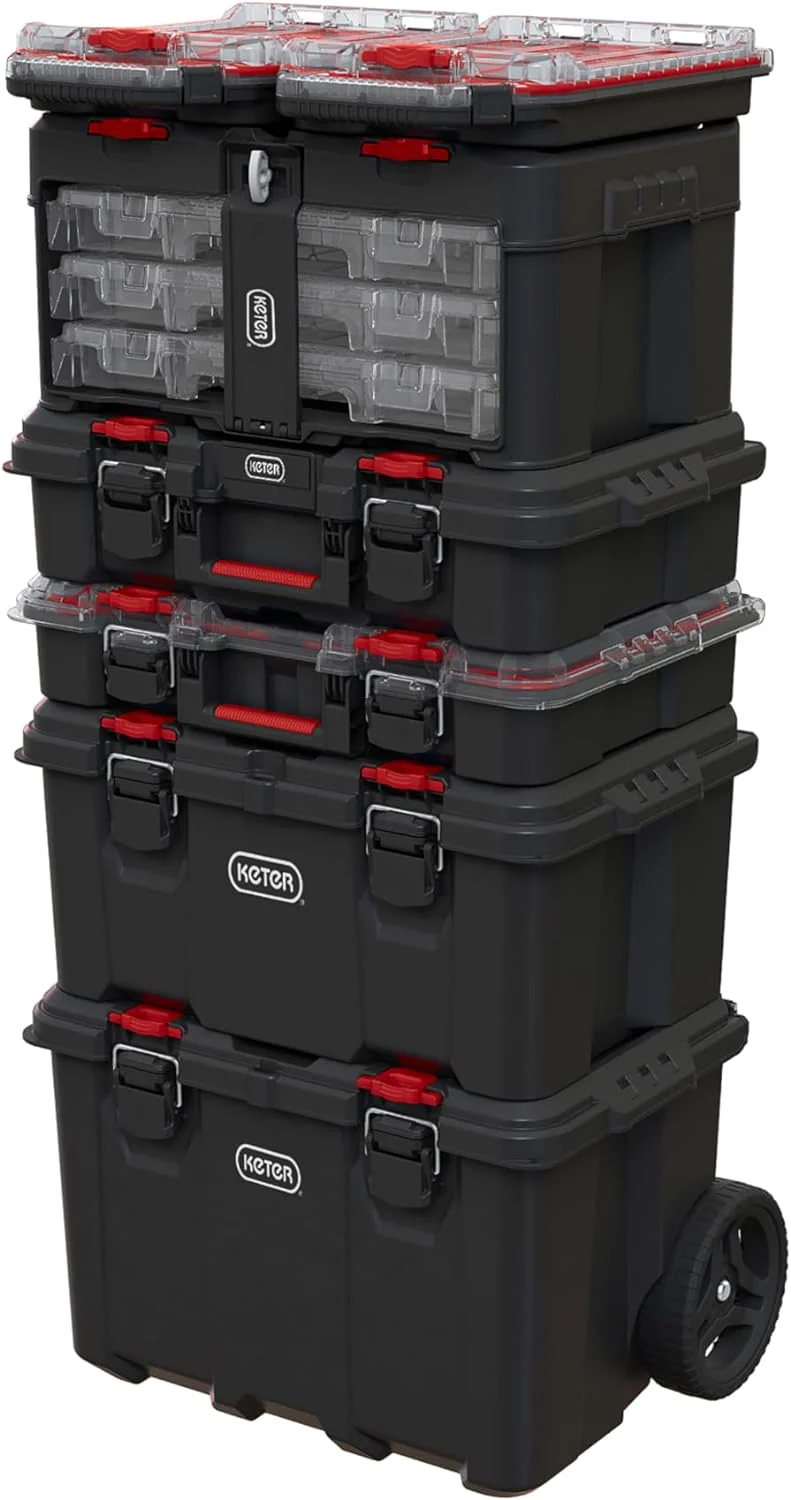 Keter STACK N’ ROLL 3-Set Organizer - Image 7