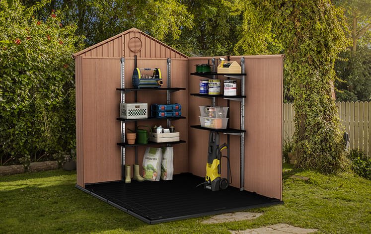 PRE ORDER: AUG. - Keter Storage Shed Shelf Kit - Image 7