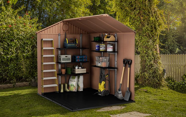 PRE ORDER: AUG. - Keter Storage Shed Shelf Kit - Image 8