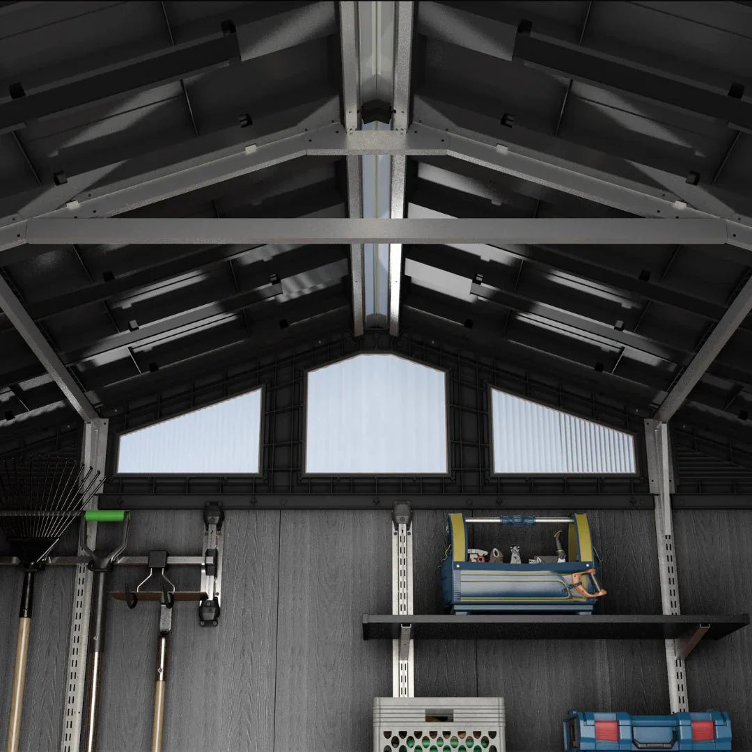 Keter Stronghold Shed 10 x 11.5 (3 x 3.5m) - Image 9