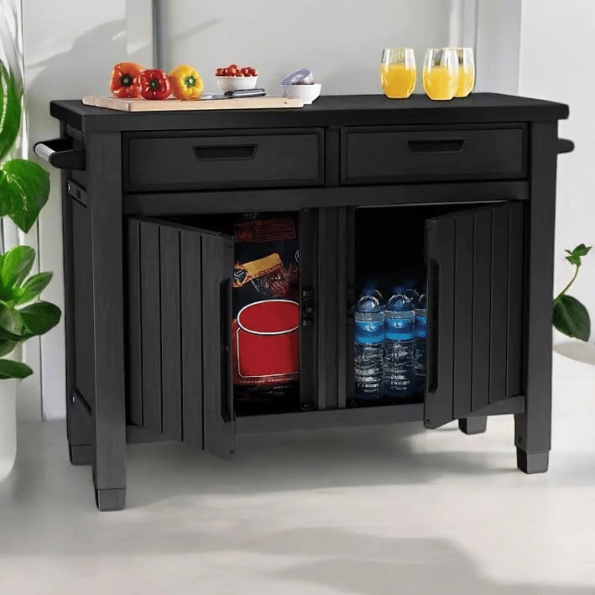 Keter Unity XL Drawers Outdoor Buffet Cabinet - Image 8