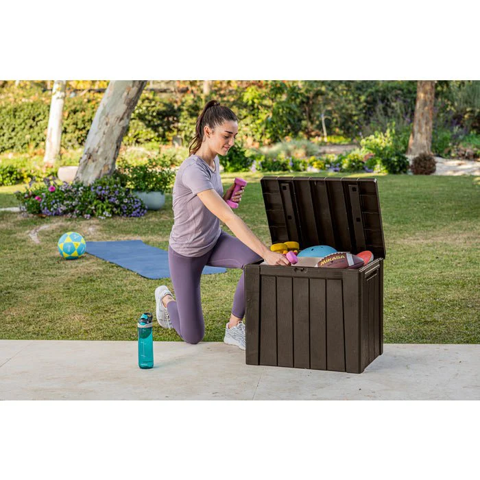 Keter Urban Box - 2 in 1: 113L Storage box / Seat - 2 Pack - Image 10