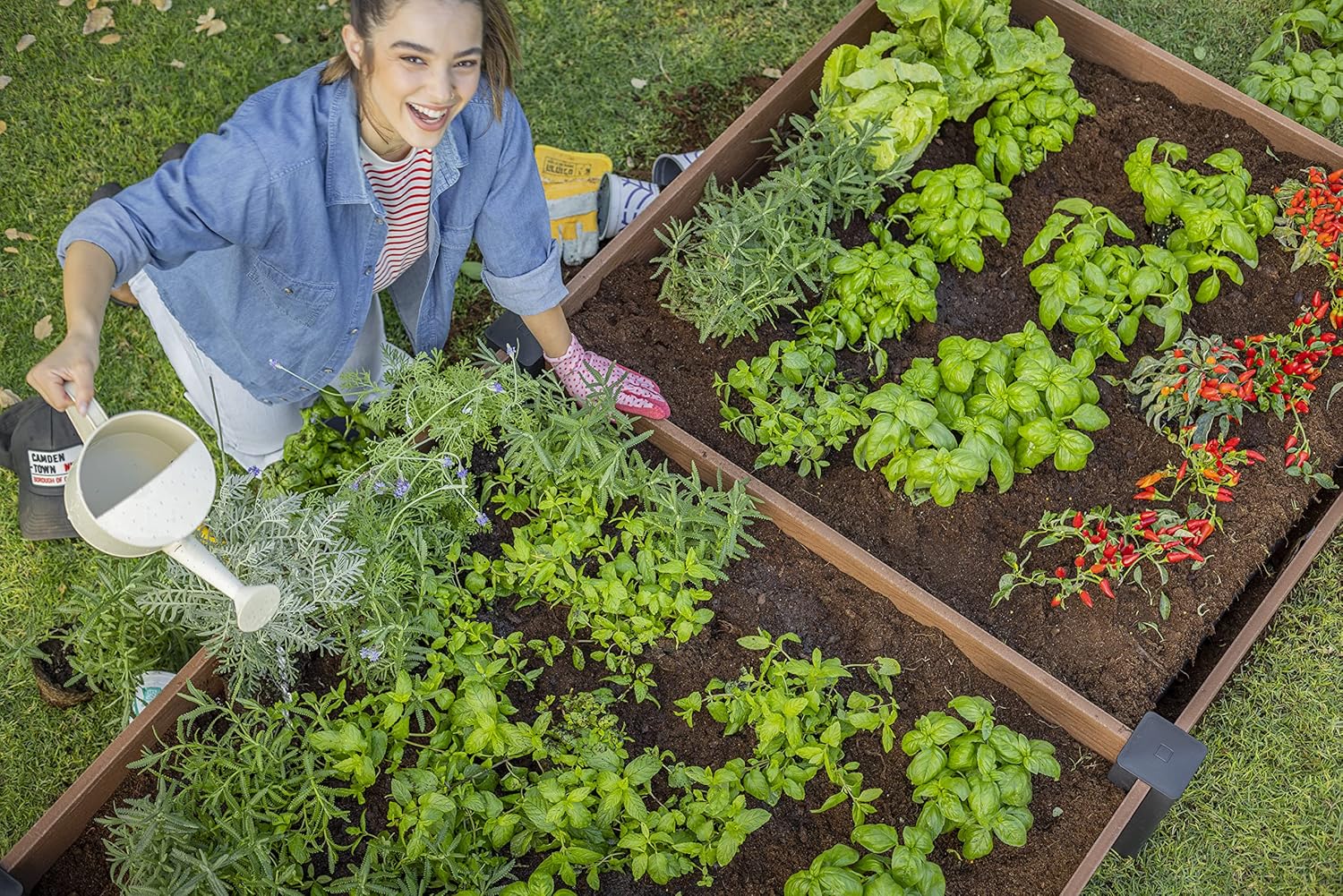 Keter Vista Garden Bed - Brown - Image 13