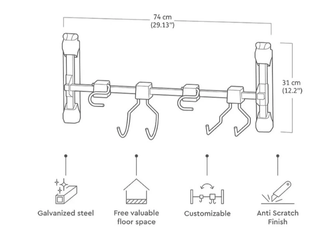 Keter Wall Mount Tool Organizer - Image 2