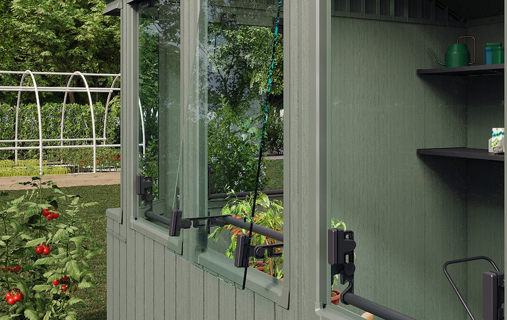 Keter Potting 6x8 Shed - Green (1.9 x 2.4m) - Image 15