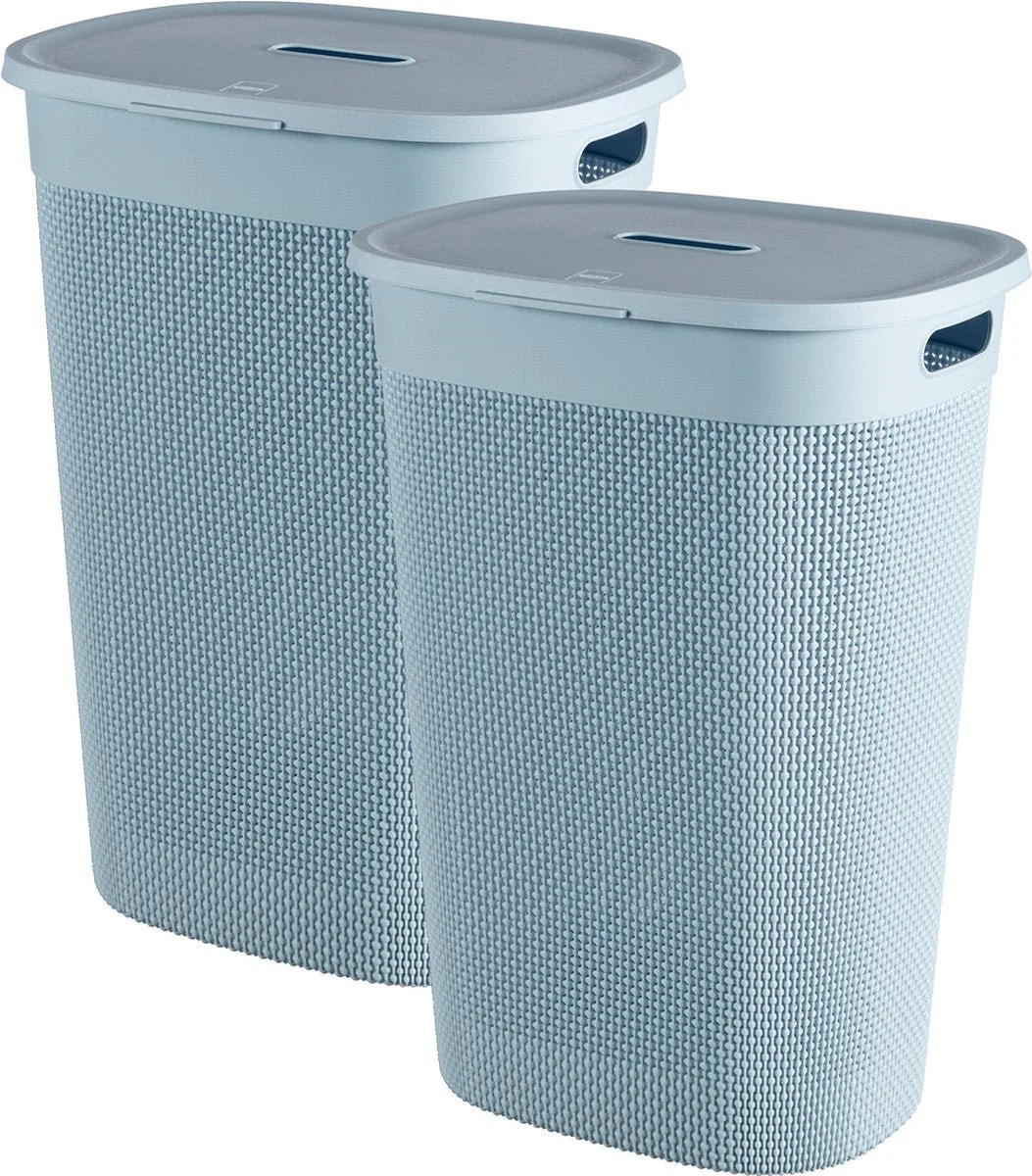 KIS Filo Laundry Hamper - Light Blue - Image 7