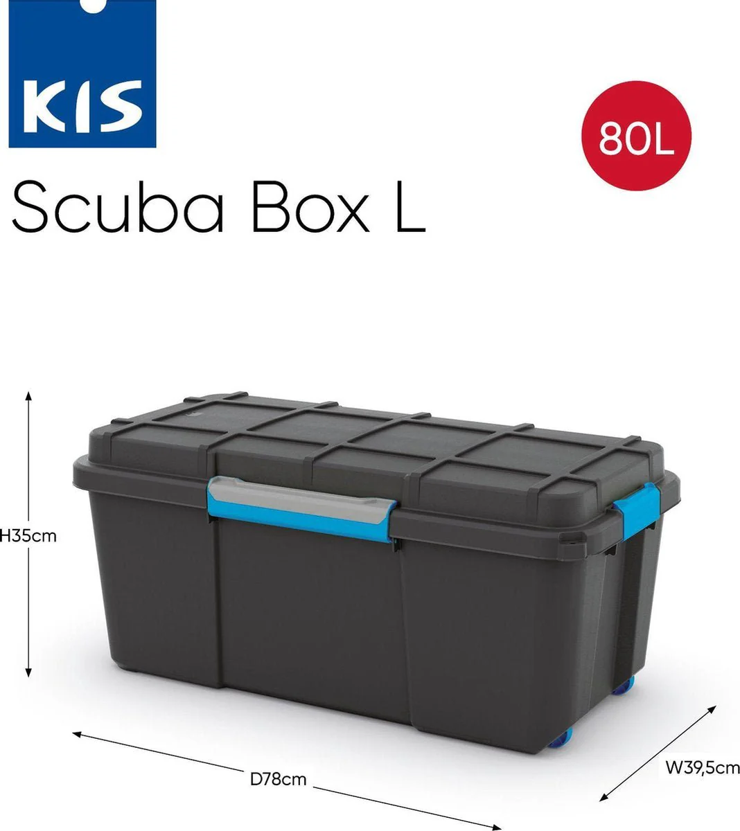 KIS Scuba Box - Black (Large) - Image 3