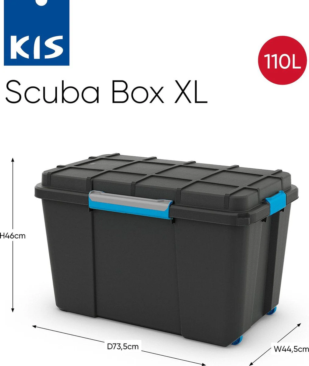 KIS Scuba Box  - Black  (XLarge) - Image 3