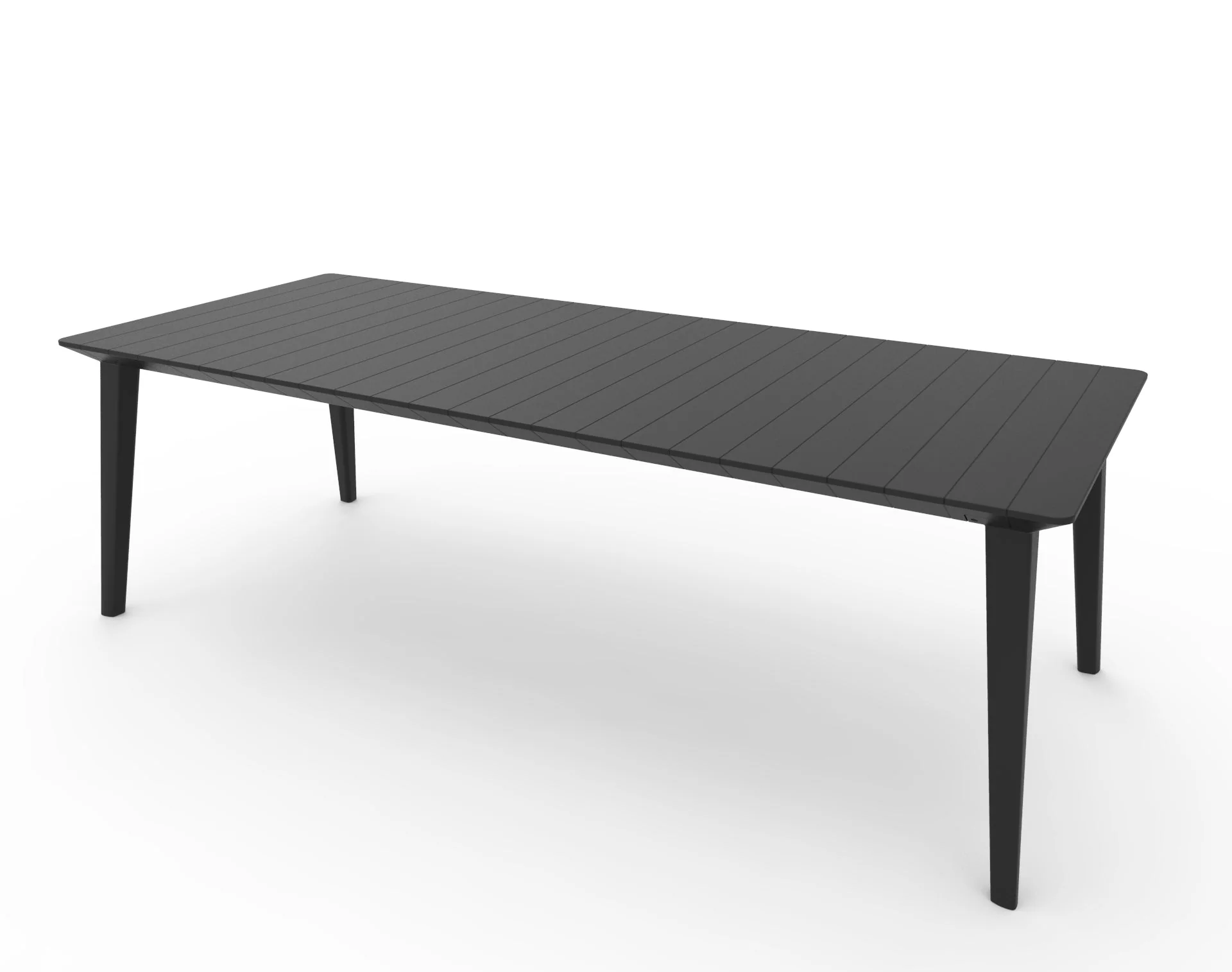 Keter Lima Dining Table - Graphite - Image 10