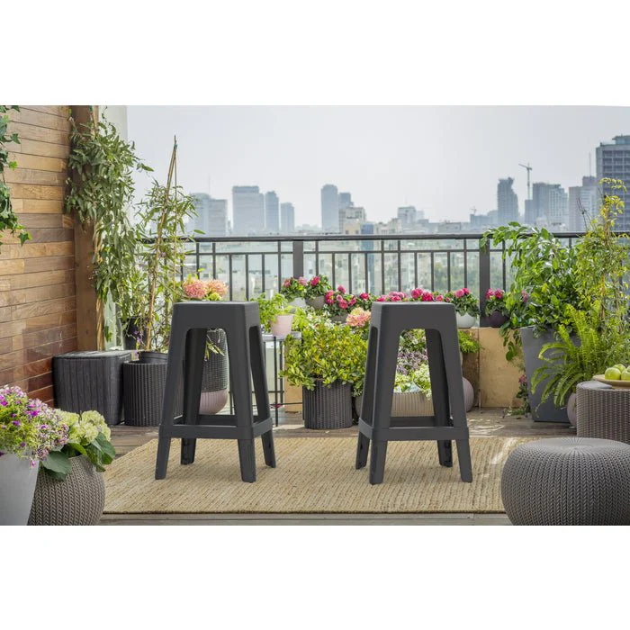 Keter Lucca Indoor/Outdoor Bar Stool - Image 4