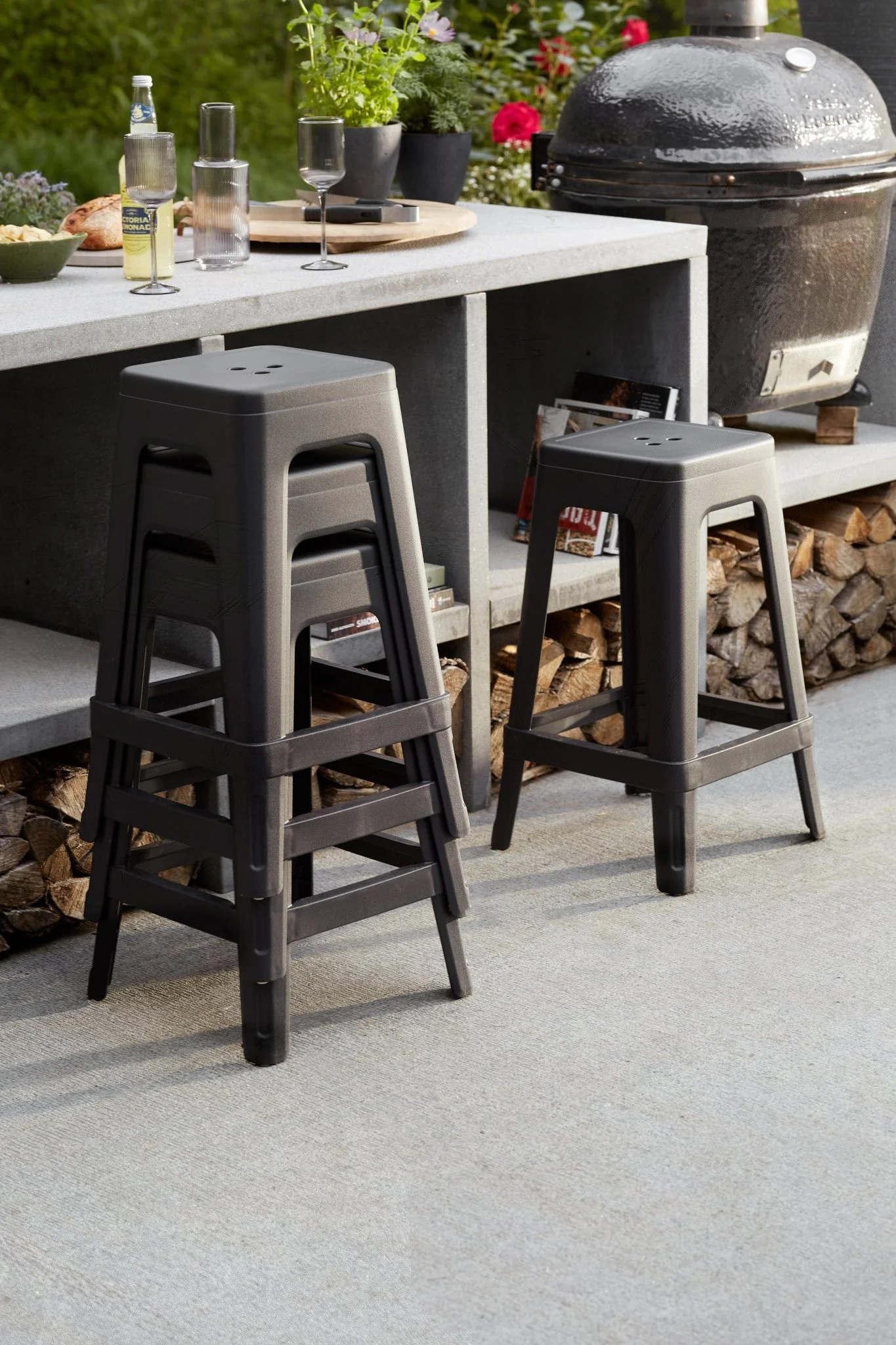 Keter Lucca Indoor/Outdoor Bar Stool - Image 5
