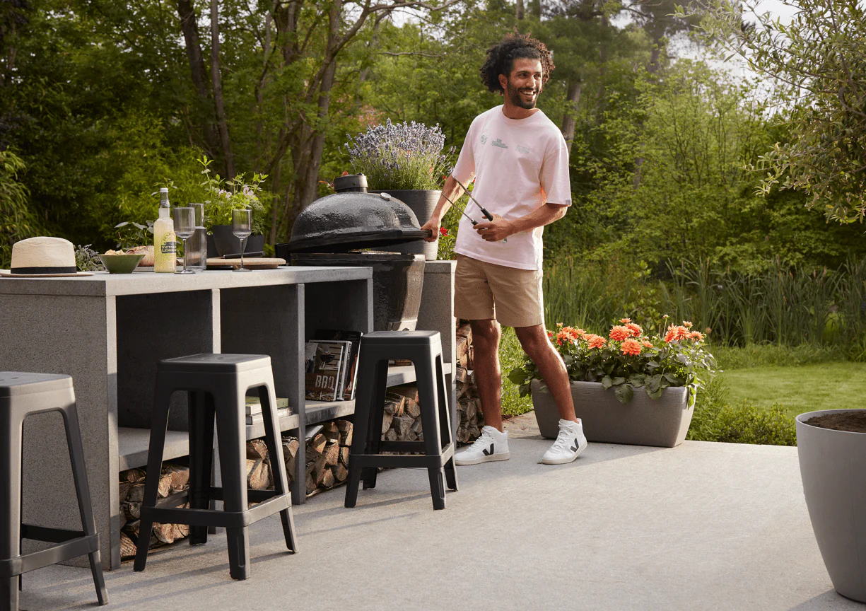 Keter Lucca Indoor/Outdoor Bar Stool - Image 6