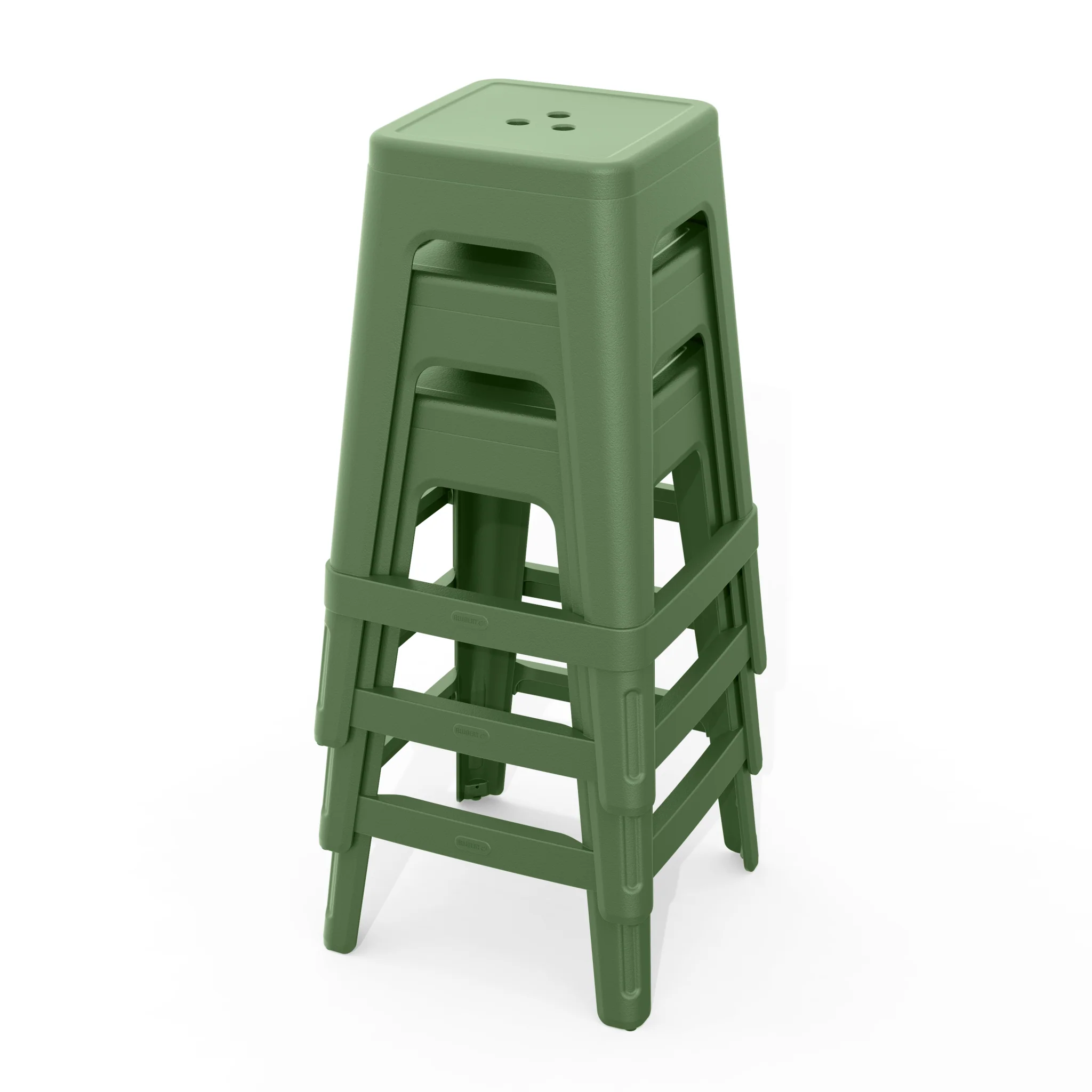 Keter Lucca Indoor/Outdoor Bar Stool - Green - Image 2