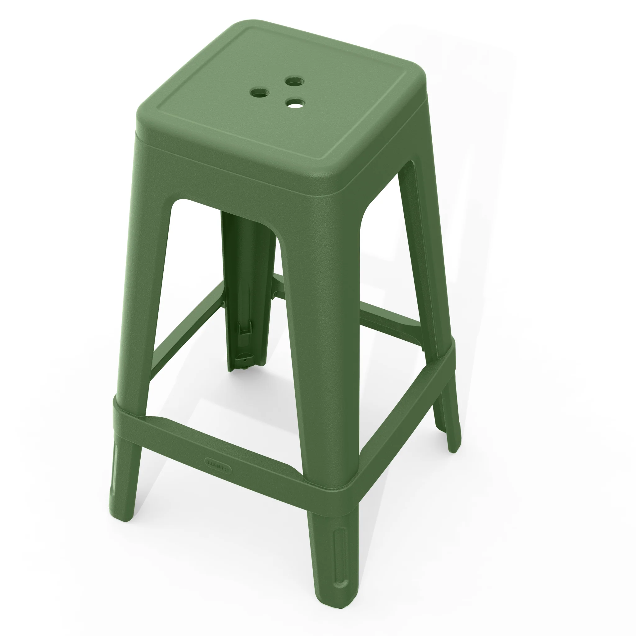 Keter Lucca Indoor/Outdoor Bar Stool - Green - Image 3