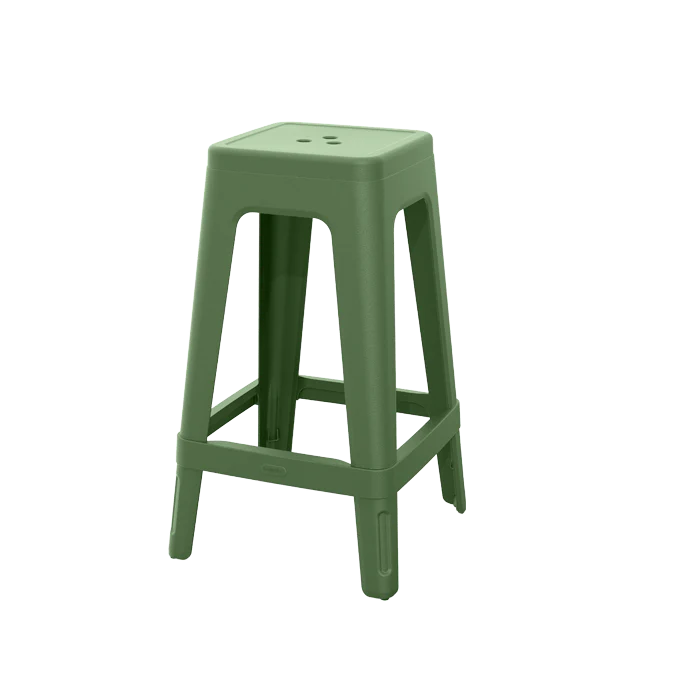 Keter Lucca Indoor/Outdoor Bar Stool - Green - Image 5