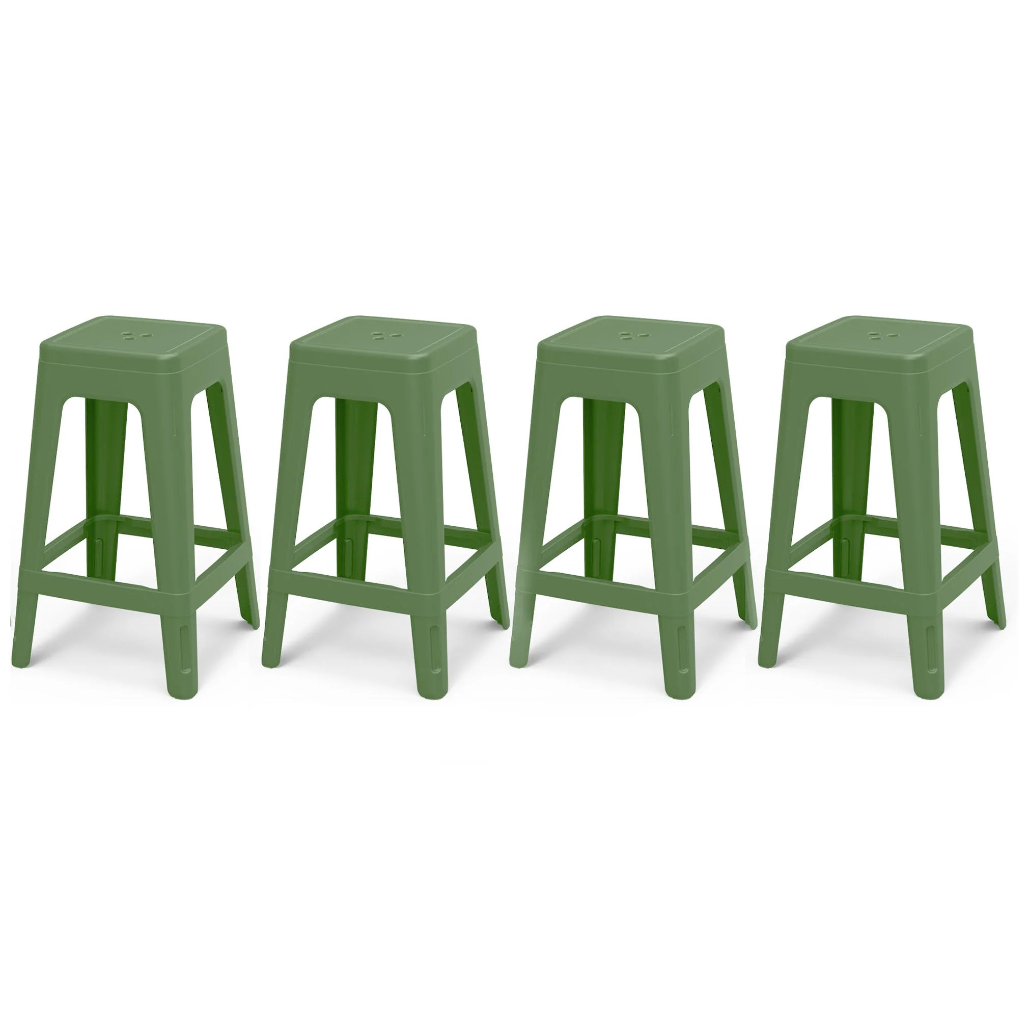 Keter Lucca Indoor/Outdoor Bar Stool - Green - Image 9